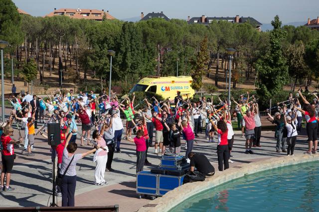 Deporte para promocionar el envejecimiento activo