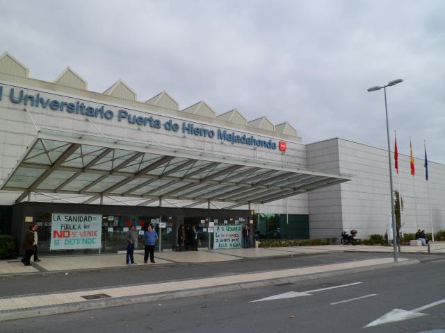 El Hospital Puerta de Hierro, designado para la atención sanitaria de refugiados