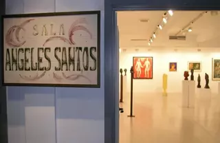 La sala “Angeles Santos” espera a los artistas que quieran exponer sus obras