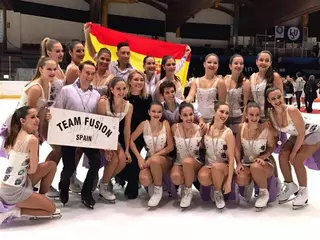 Los equipos de patinaje sincronizado de “La Nevera” representarán a España en los Campeonatos del Mundo