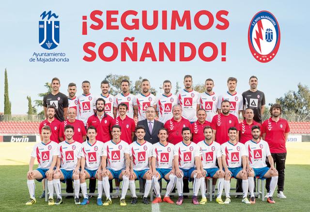 “Majadahonda con su equipo. Seguimos soñando”, lema de la campaña municipal de apoyo al Rayo