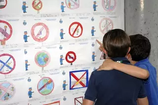 El Consistorio de Majadahonda premia a los niños participantes en el concurso “Dibuja tu señal”