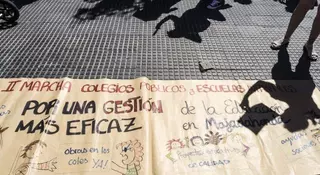 II Marcha vecinal para reivindicar una educación de calidad en Majadahonda