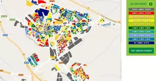 Isaac Albéniz, la calle con más valor acumulado de Majadahonda