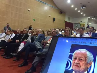 El Hospital Puerta de Hierro rinde homenaje a su fundador, el Profesor Segovia de Arana