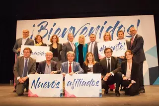 Cifuentes y De Foxá dan la bienvenida a 403 nuevos afiliados al Partido Popular