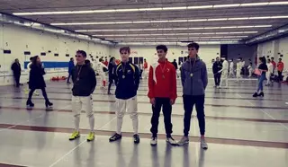 Éxito de los deportistas majariegos en hockey, atletismo y esgrima