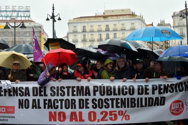 PP y Ciudadanos rechazan una moción de apoyo a los pensionistas