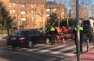 Atropello en la Avenida de España de Majadahonda