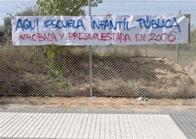 Aprobada una moción de IU y Somos para construir una nueva escuela infantil municipal en Majadahonda