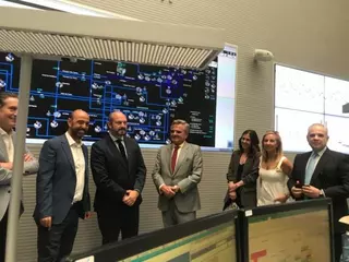 El Centro de Control del Canal en Majadahonda vigila más de 78.000 datos cada minuto para garantizar el correcto suministro de agua
