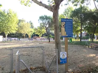 Nueva zona de esparcimiento canino en el Parque de Clamart de Majadahonda