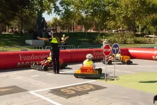 Los escolares de Majadahonda aprenden Seguridad Vial