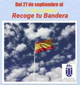 El Ayuntamiento regala banderas de España a los vecinos de Majadahonda