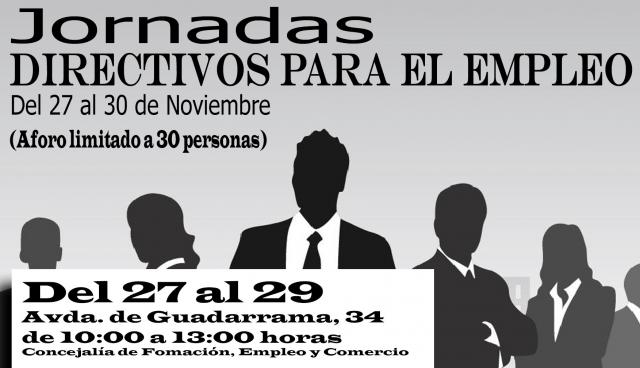 “Directivos para el Empleo” nueva apuesta municipal por el talento que ofrecerá un encuentro con directivos de recursos humanos y head-hunters 
