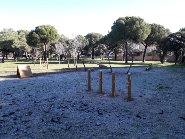 El Parque Cerro del Aire acoge la zona canina más grande de Majadahonda