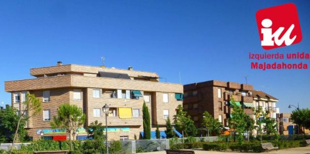 IU Majadahonda propone suscribir convenios con SAREB y entidades financieras para la cesión de viviendas para emergencia social