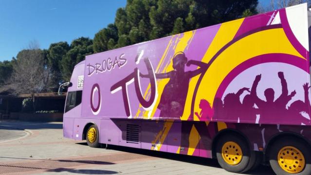El programa “Drogas o tú” llega a Majadahonda para informar a los jóvenes sobre peligro del consumo de estupefacientes