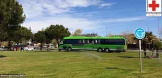 Susto en Majadahonda tras el desvanecimiento de un conductor de autobús