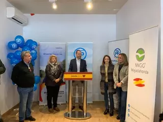 Alvarez Ustarroz anuncia que pondrá en marcha un cheque bebé si gana las elecciones