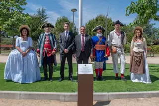 Narciso de Foxá inaugura en Majadahonda el parque Blas de Lezo y Olavarrieta