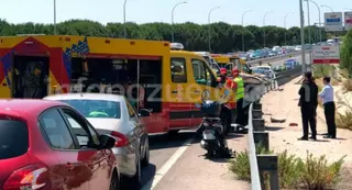 Una anciana en estado crítico tras un grave accidente en Pozuelo