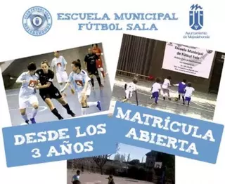 Últimas plazas en la Escuela Municipal de Fútbol Sala de Majadahonda