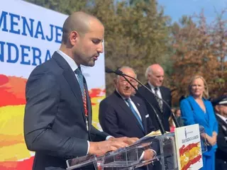 Majadahonda celebró ayer su tradicional acto de homenaje a la bandera

.