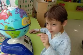 Ayuda para Darío, el pequeño de 6 años que padece un tumor cerebral agresivo: 