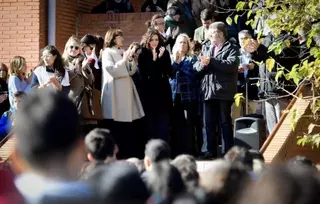 Emotivo homenaje del IES Margarita Salas de Majadahonda a la investigadora que da nombre al centro