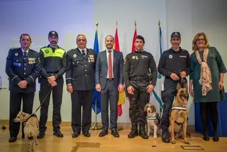 El Alcalde de Majadahonda pone en valor a la Policía Local en la fiesta de su patrona