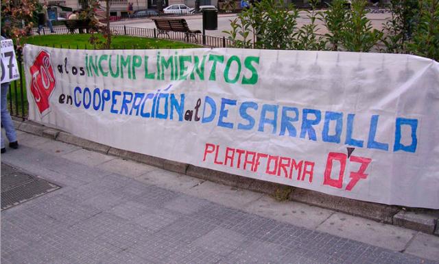 La Plataforma 0’7% de Majadahonda denuncia la supresión de 300.000€ de la partida presupuestaria destinada a Cooperación