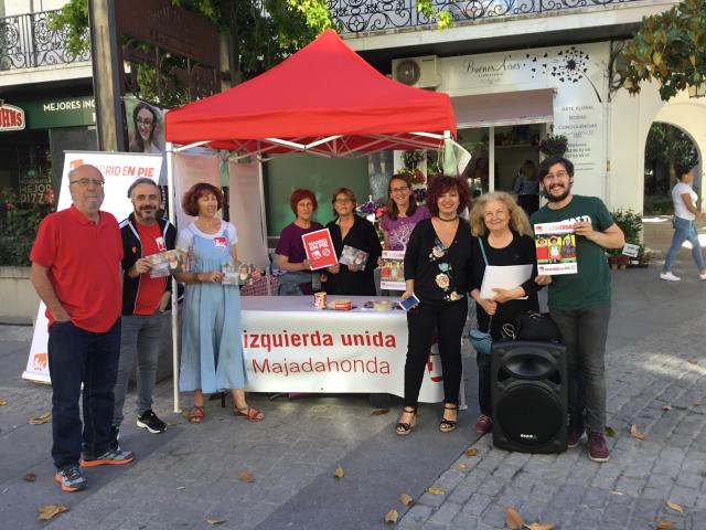 IU Majadahonda demanda 'políticas efectivas' para no enfrentar a la ciudadanía por la vivienda