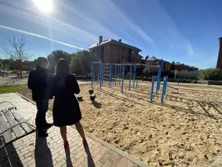 Majadahonda cuenta con un nuevo circuito de calistenia para hacer deporte al aire libre