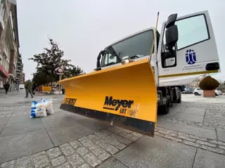 Majadahonda preparada para el temporal de frío y nieve previsto para estos días