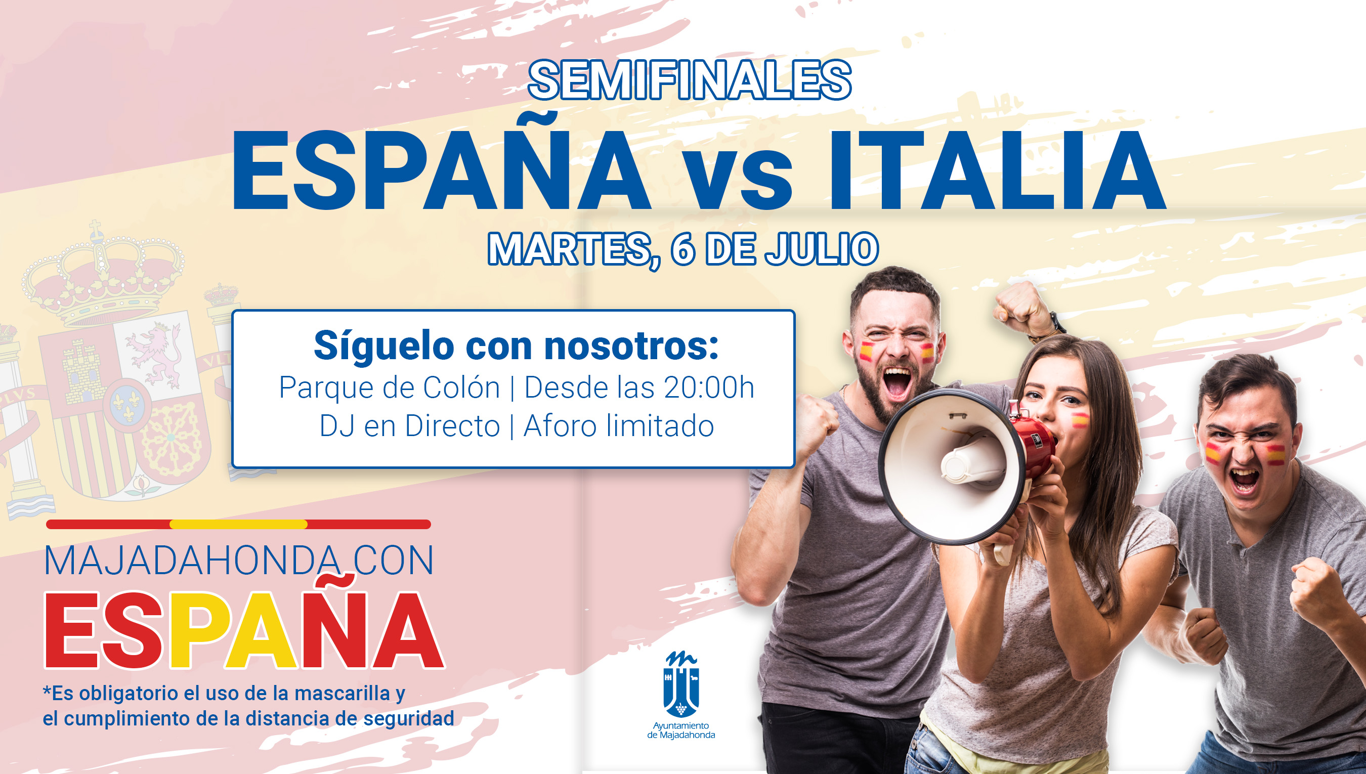 Fan-zone para ver la Eurocopa en Majadahonda: ¿realmente es una buena idea?