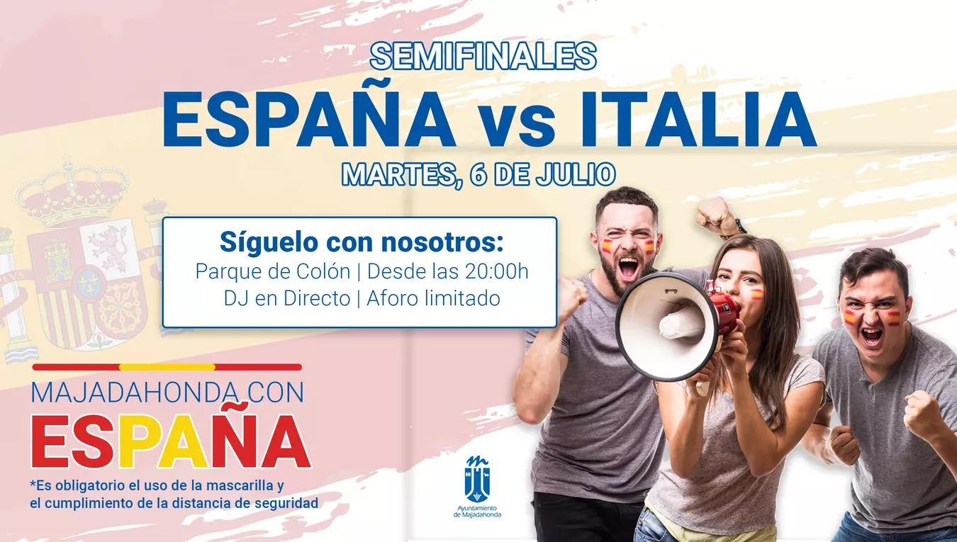 Fan-zone para ver la Eurocopa en Majadahonda: ¿realmente es una buena idea?