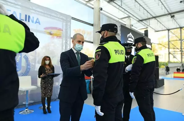 El Ayuntamiento de Majadahonda celebra un gran acto en honor a la patrona de la Policía Local 