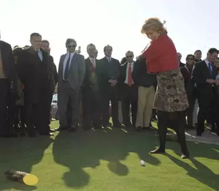 Inauguración de las nuevas instalaciones del Golf Center Majadahonda.