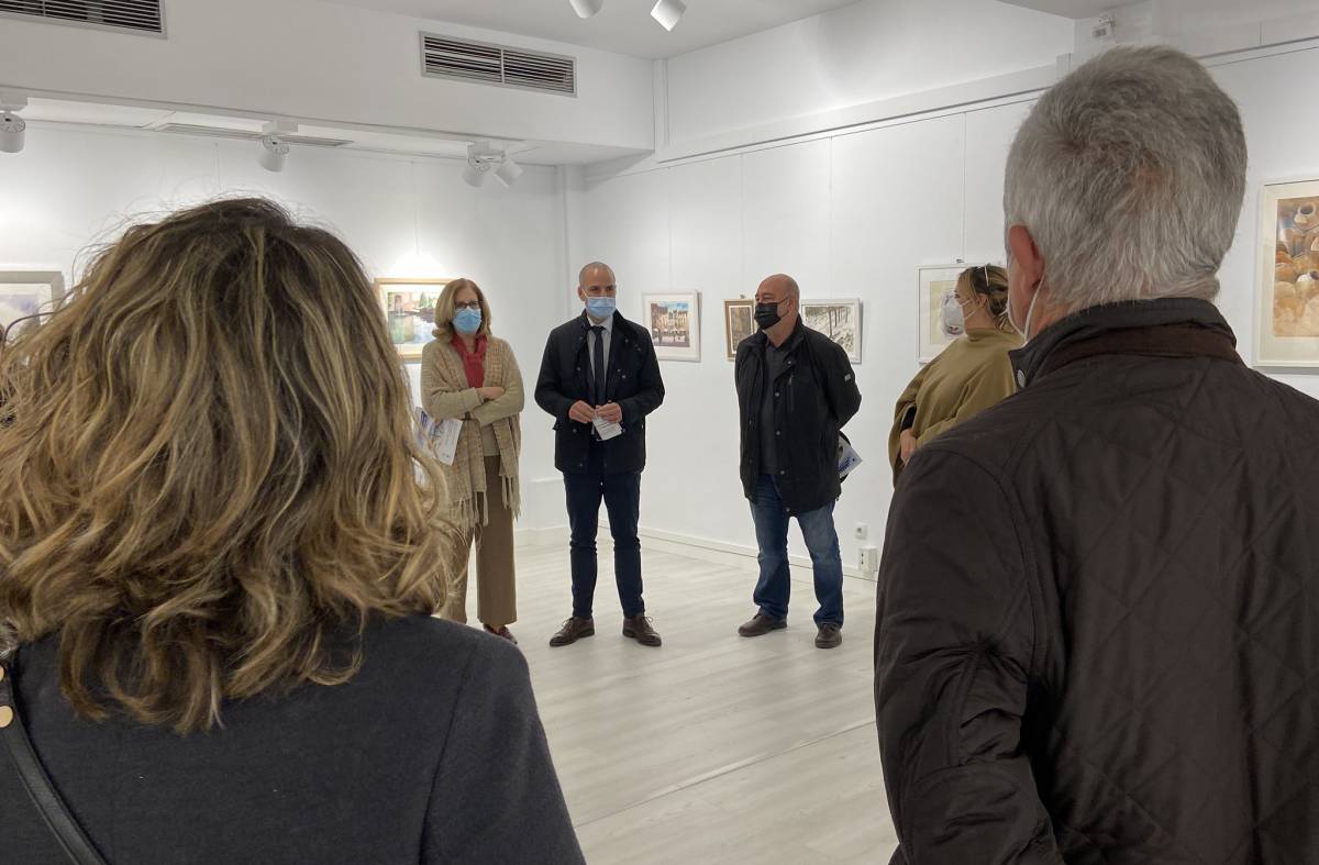 La Casa de la Cultura acoge la Exposición de la Asociación de Acuarelistas de Majadahonda