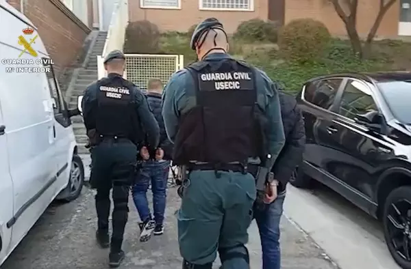 Desarticulado un activo grupo de aluniceros que operaba en la Comunidad de Madrid
