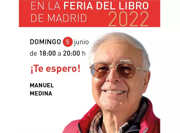 Manuel Medina, el majariego de 77 años que se estrena como escritor en la Feria del Libro de Madrid