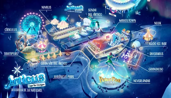 Madrid contará con un parque de atracciones temático de Navidad