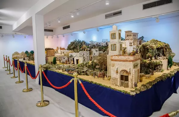 La Casa de la Cultura de Majadahonda acoge el Gran Belén Municipal de 40 metros cuadrados y 180 figuras 