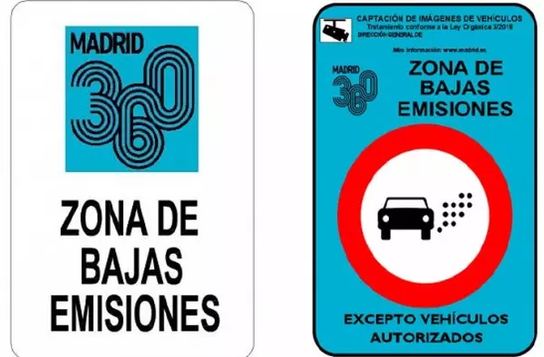 Los turismos con etiqueta A no podrán circular por la M-30 a partir del domingo