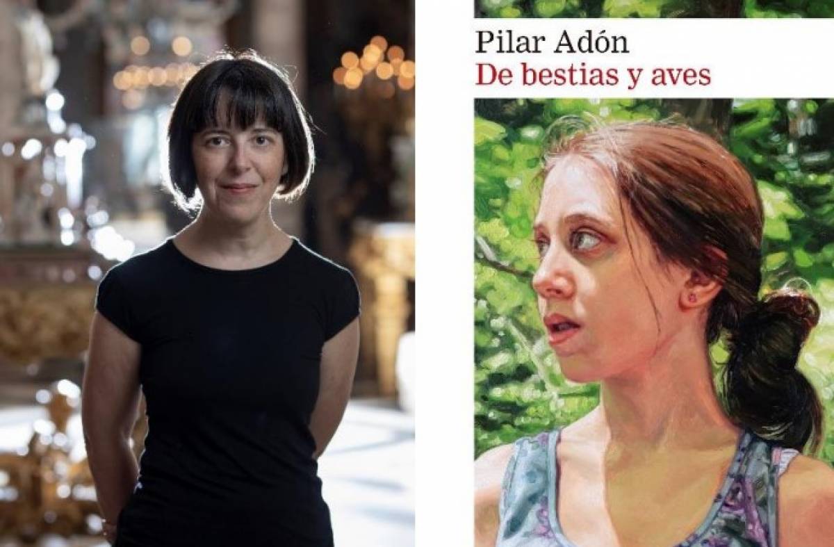 Pilar Adón ganadora del XII Premio Francisco Umbral al Libro del Año 2022 por el libro 'De bestias y aves'
