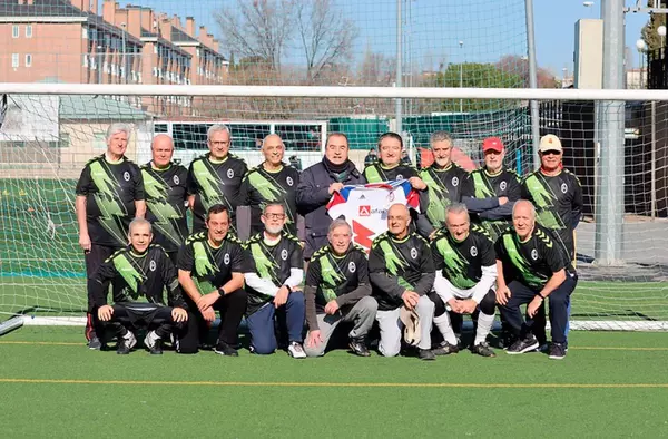 Walking fúltbol, la iniciativa de Rayo Majadahonda para mayores de 60 años