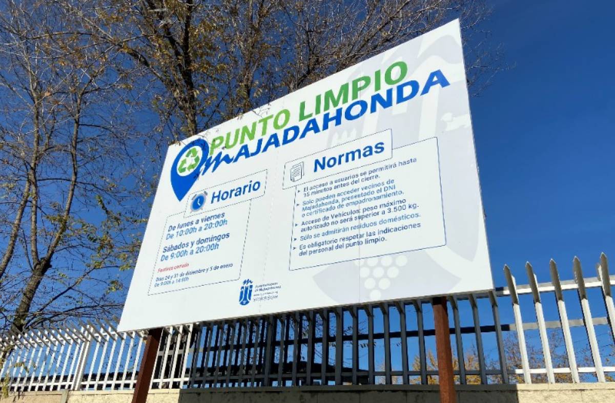 PSOE Majadahonda exige que se cumpla el traslado del Punto Limpio a una zona no residencial