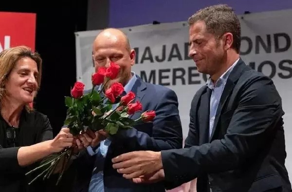 La vicepresidenta Teresa Ribera respalda al candidato socialista Rodriguez Cabrera en Majadahonda