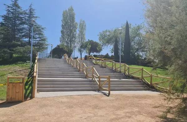Polémica con el nuevo Parque Goya de Majadahonda: el PSOE denuncia la falta de accesibilidad por barreras arquitectónicas